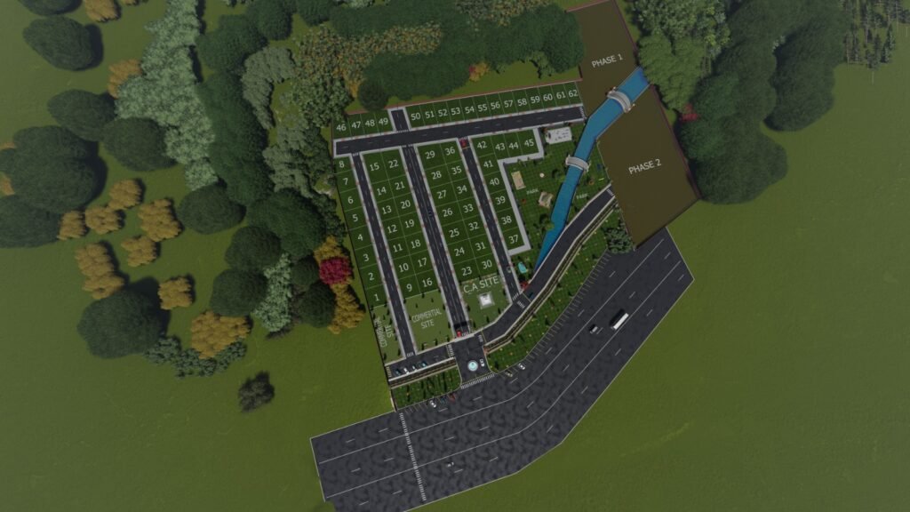SVS Aura Green Park and Walking Track